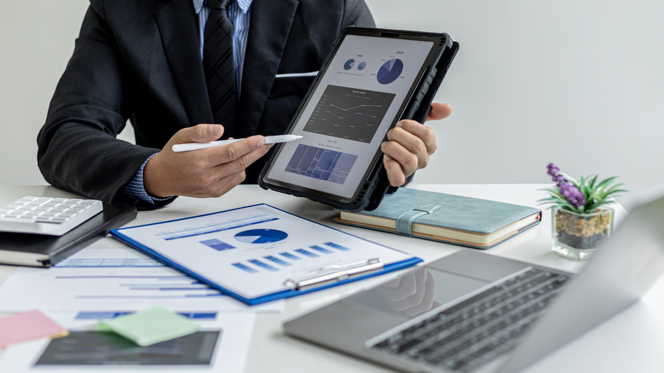 An image representing BlackWynd's marketing and strategy services, showcasing a blend of data analysis, digital marketing campaigns, and brand development to drive business growth.